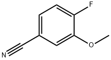 4-Fluoro-3-methoxybenzonitrile Structure