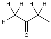 2-ブタノン-1,1,1,3,3-D5 化学構造式