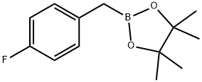 4-Fluorobenzylboronic acid pinacol ester Struktur
