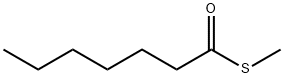 ヘプタンチオ酸S-メチル 化学構造式