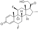 Halocortolone Struktur