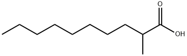 2-甲基癸酸,24323-23-7,结构式