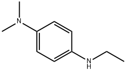N-エチル-N',N'-ジメチル-1,4-ベンゼンジアミン 化学構造式