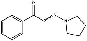 α-(1-Pyrrolidinylimino)acetophenone,24342-45-8,结构式