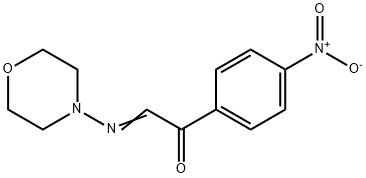 α-(モルホリノイミノ)-4'-ニトロアセトフェノン 化学構造式