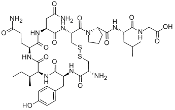 Oxytocin free acid Struktur