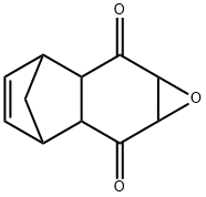 5-OXATETRACYCLO[7.2.1.0(2,8).0(4,6)]DODEC-10-ENE-3,7-DIONE 化学構造式