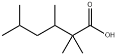 tetramethylhexanoic acid, 24353-78-4, 结构式