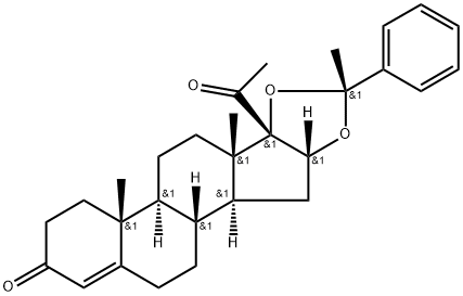 Algestone acetophenide Struktur