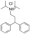 24358-65-4 (3,3-diphenylpropyl)diisopropylammonium chloride