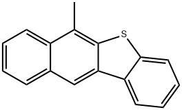 6-Methylbenzo[b]naphtho[2,3-d]thiophene Structure