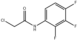 N1-(2,3,4-三氟苯基)-2-氯乙胺, 243644-03-3, 结构式