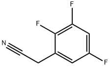 2,3,5-トリフルオロフェニルアセトニトリル 化学構造式
