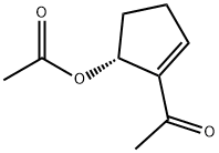 Ethanone, 1-[(5R)-5-(acetyloxy)-1-cyclopenten-1-yl]- (9CI),243672-15-3,结构式