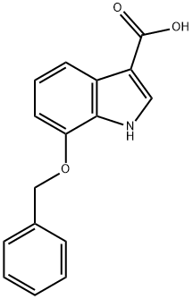 7-BENZYLOXY-1H-INDOLE-3-CARBOXYLIC ACID|7-苄氧基-1H-吲哚-3-甲酸