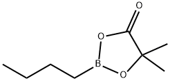 1-Butyl-4,4-dimethyl-1-bora-2,5-dioxacyclopentan-3-one Struktur