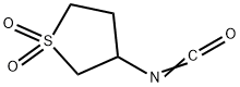 3-ISOCYANATO-TETRAHYDRO-THIOPHENE 1,1-DIOXIDE,24373-66-8,结构式