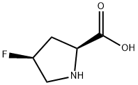 H-顺式-4-氟-脯氨酚,2438-57-5,结构式