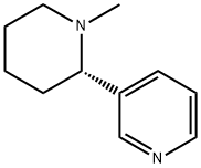 3-[(2S)-1-メチル-2-ピペリジル]ピリジン 化学構造式