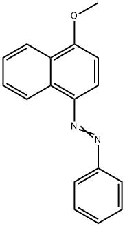 1-METHOXY-4-(PHENYLAZO)NAPHTHALENE Struktur