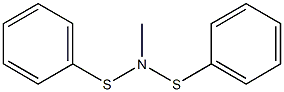 N-methyl-N-(phenylthio)benzenesulphenamide,24398-49-0,结构式