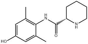 (2S)-N-(4-Hydroxy-2,6-diMethylphenyl)-2-piperidinecarboxaMide Struktur