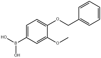 4-Benzyloxy-3-methoxybenzeneboronic acid Struktur