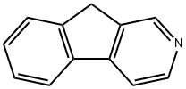 9H-インデノ[2,1-c]ピリジン 化学構造式