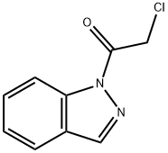 1H-Indazole, 1-(chloroacetyl)- (9CI) Structure