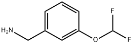 3-(二氟甲氧基)苯甲胺,244022-71-7,结构式