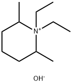N,N-Diethyl-cis-2,6-dimethylpiperidium hydroxide Structure
