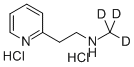 盐酸倍他司汀-D3氘代 结构式