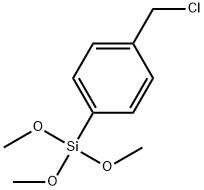 4-(CHLOROMETHYL)PHENYLTRIMETHOXYSILANE Structure