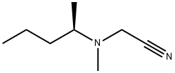 Acetonitrile, [methyl[(1R)-1-methylbutyl]amino]- (9CI) 结构式