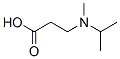 beta-Alanine, N-methyl-N-(1-methylethyl)- (9CI) Struktur