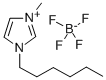 1-己基-3-甲基咪唑四氟硼酸盐, 244193-50-8, 结构式