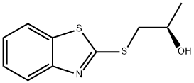 2-Propanol,1-(2-benzothiazolylthio)-,(+)-(9CI) 结构式