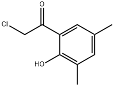Ethanone, 2-chloro-1-(2-hydroxy-3,5-dimethylphenyl)- (9CI) 结构式