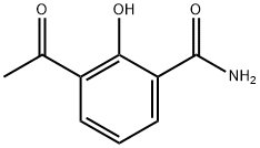 BenzaMide, 3-acetyl-2-hydroxy- Struktur