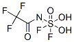 S,S-ジフルオロ-N-(トリフルオロアセチル)スルフィミン 化学構造式