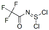 N-(トリフルオロアセチル)-S,S-ジクロロスルフィルイミン 化学構造式