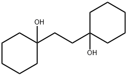 1-[2-(1-hydroxycyclohexyl)ethyl]cyclohexan-1-ol,24434-24-0,结构式