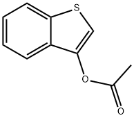 benzo[b]thiophen-3-yl acetate ,24434-82-0,结构式