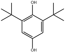 2,6-二叔丁基对苯二酚, 2444-28-2, 结构式