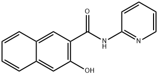 3-羟基-N-(吡啶-2-基)萘-2-甲酰胺 结构式