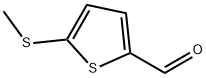 5-甲基硫代噻吩-2-甲醛, 24445-35-0, 结构式