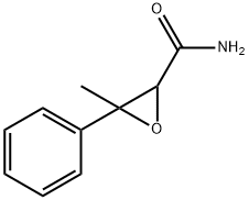 3-METHYL-3-PHENYL-2-OXIRANECARBOXAMIDE Structure