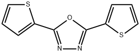 2,5-di(thiophen-2-yl)-1,3,4-oxadiazole Structure