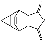 Tricyclo[3.2.2.02,4]non-8-ene-6,7-dicarboxylic anhydride Structure