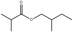 异丁酸2-甲基丁酯,2445-69-4,结构式